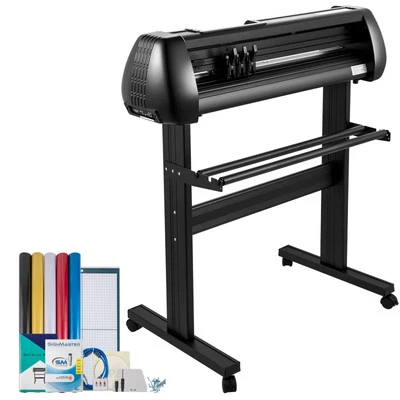 Máquina cortadora de vinilo de 28" plotter paquete SignMaster soporte de piso Foto 1 de 4