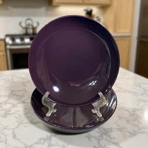 IKEA Fargrik viola scuro lilla 219 63 gres coupè zuppiera 9,5" set di 2 - Foto 1 di 9
