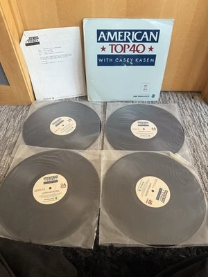 1987 American Top 40 Casey Kasem Program 872-4 Vinyl Record 4/25/87 - Image 1 of 4