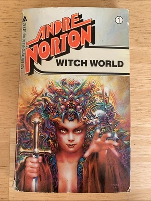 Andre Norton Witch World Paperback 80s Fantasy Science Fiction Foto 1 de 4