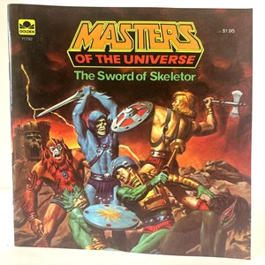 Vintage 80’s Masters of the Universe The Sword of Skeletor Golden Book 1983 MOTU - Picture 1 of 4