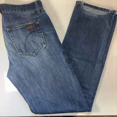 Pantalones de mezclilla Joes para hombre talla 33 azul bootcut lavado oscuro americano el clásico diseñador Foto 1 de 4