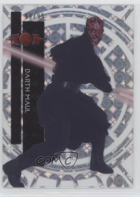 2015 Topps Star Wars High Tek Form 1 Tidal Diffractor 99/99 Darth Maul #42 z1r - Image 1 of 3