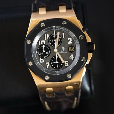 AUDEMARS PIGUET Royal Oak Offshore Rubber Clad Rose Gold 25940OK (Full set) - Image 1 of 4
