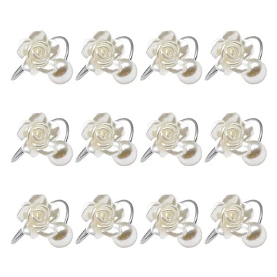 Anelli Porta Tovaglioli Porta Tovaglioli Bianco Diametro Interno 4cm Plastica 12 - Immagine 1 di 4