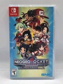 NeoGeo Pocket Color Selection Vol. 1 ( Switch) Brand New Limited Run Variant!