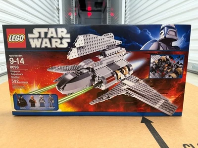 Retirado RARO COMO NUEVO Difícil de Encontrar LEGO Star Wars Emperor Palpatine's Shuttle (8096) Foto 1 de 4