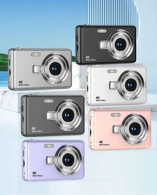1080P Digital Camera 96MP Autofocus 16X Zoom Video Camcorder 2.4 Inch IPS Screen - Image 1 of 4