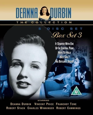 Deanna Durbin: Box Set 3 DVD (2011) Free Royal Mail Delivery Quality Guaranteed - Image 1 of 4
