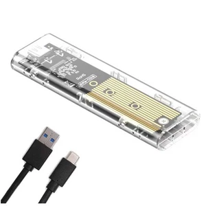 Boîtier SSD M2 M.2 NVMe+NGFF Dual Protocol Boîtier SSD USB 3.2 Gen2 10Gbps 4344 - Photo 1/6
