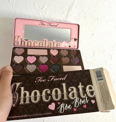 Too Faced Chocolate Bon Bons Eye Shadow  Palette NIB( 2 color Damage - Image 1 of 4