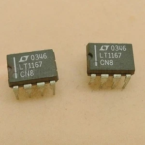5PCS  NEW Linear LT1167CN8  LT1167 Instrumentation Amplifier PDIP8 - Picture 1 of 4