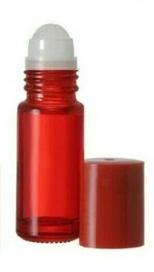 Rot 30 ml Roller Flaschen, 1oz großes Parfüm Roll On, Deo Roller 3/6/12 Stück - Bild 1 von 5