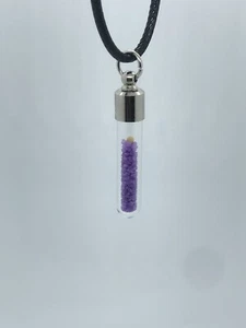 Purple - Mustard Seed Necklace - (Free shipping) - Picture 1 of 7
