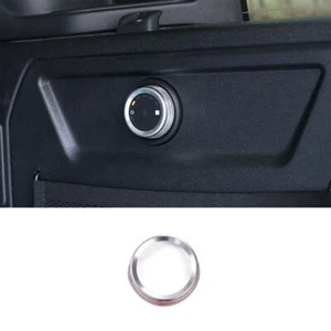 Fit For Defender 110 2020-2023 Silver Aluminum Rear Trunk AC Knob Cover Trim 1pc - Imagen 1 de 4
