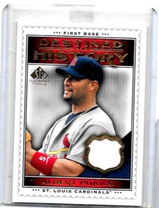 ALBERT PUJOLS 2009 SP LEGENDARY CUTS DESTINED HISTORY GAME USED JERSEY - Picture 1 of 1