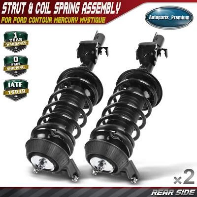 2x Complete Strut & Coil Spring Assembly for Ford Contour Mercury Mystique Rear - Image 1 of 4