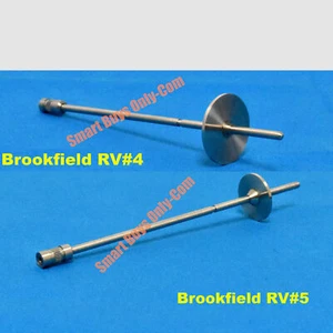 2x Brookfield RV/HA/HB Viscometer Spindle  1x #4, 1x #5 Exellent condition - Picture 1 of 1