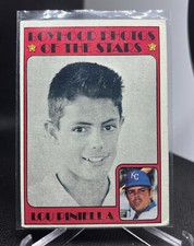 Lou Piniella 1972 Topps Boyhood Photos Of The Stars #491 Kansas City Royals VG+