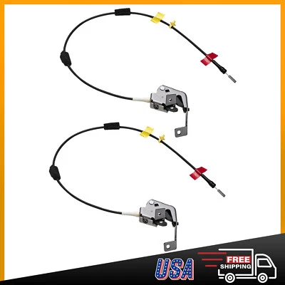 2x Upper Door Latch w/ Cable for Ford F-150 1997-2003 F-250 1997-1999 Rear Right - Image 1 of 4