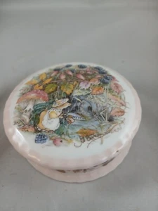 Royal Doulton Brambly Hedge Herbst Schmuckschatulle Bone China 1. Qualität britisch - Bild 1 von 9