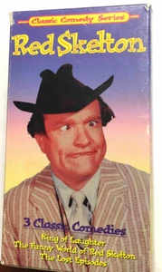 VHS Red Skelton Classic Comedies Series (3)Tape King Laughter Lost Episode - Picture 1 of 10