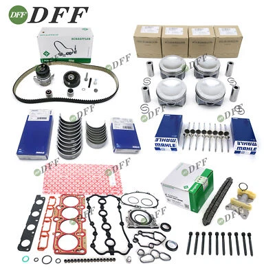 Engine Rebuild Overhaul Pistons Kit For VW Audi Golf R S3 TTS 2.0 TFSI CDL BWJ - Image 1 of 4