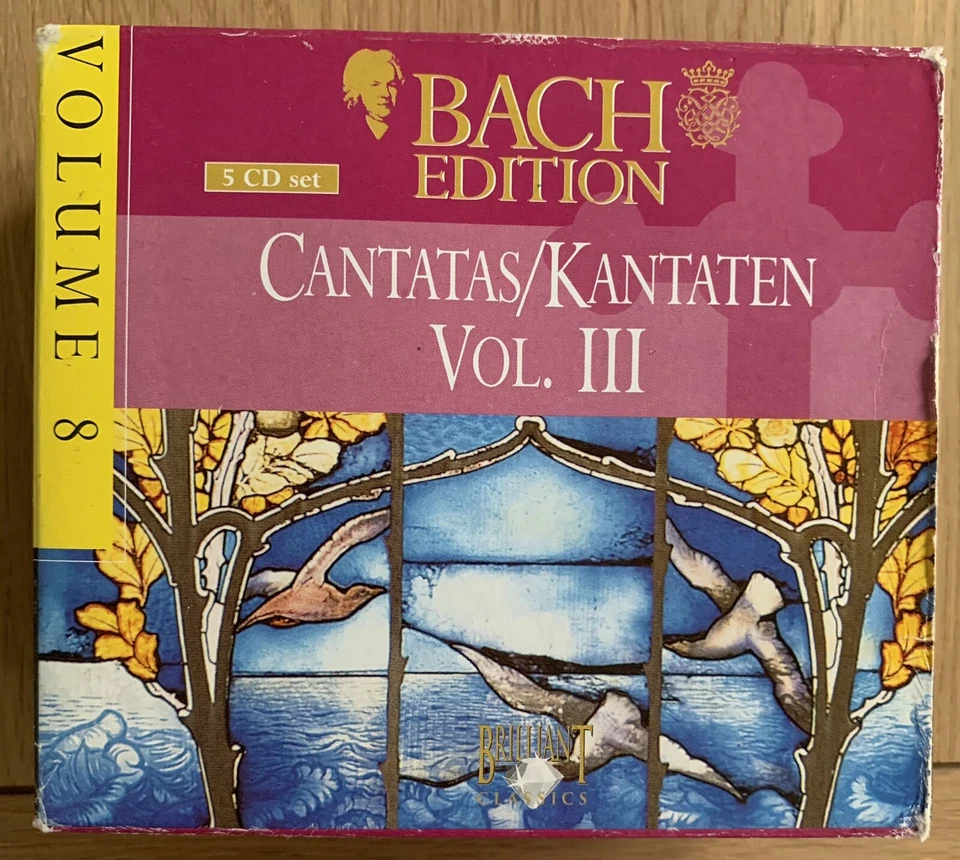 J.S. Bach - Cantatas Vol.  III - 5 CD Set. Bach Edition Vol. 8 - Image 1 of 4