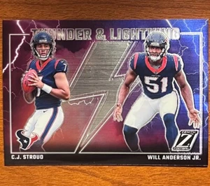 C.J. Stroud 2023 Panini Zenith - Thunder & Lightning #10, C.J. Stroud, Will - Bild 1 von 2