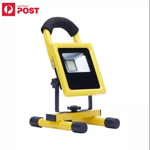 10W Rechargeable Slim LED Flood Spot Work Light Portable IP65 Camping Outdoor - Picture 1 of 6