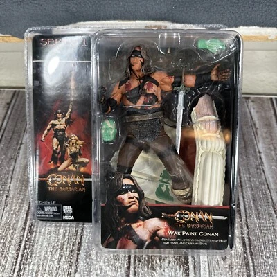 Figura Conan el Bárbaro Pintura Conan Serie 1 NECA Nuevo Precintado Foto 1 de 4