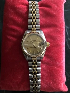 Women Rolex oyster perpetual datejust - Picture 1 of 17