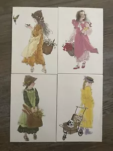 "RARE"HIROAKI IKEDA Blank Cards (16) Double Sheets/envelope 1980 Print In Sweden - Picture 1 of 7