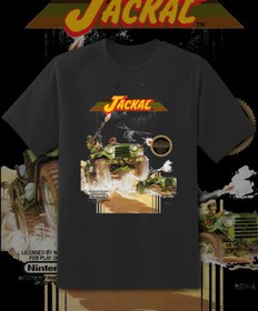 Jackal NES Box art Retro Game shirt  S-6XL! Fast Ship!
