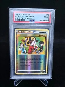 PSA MINT 9 - COPYCAT -2011 Call of Legends REVERSE Holo Foil Pokémon Card -77/95 - Picture 1 of 2