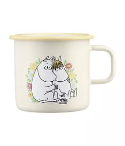 Taza esmaltada 5,5 dl Flowers Moomin MUURLA *NUEVA - Imagen 1 de 4