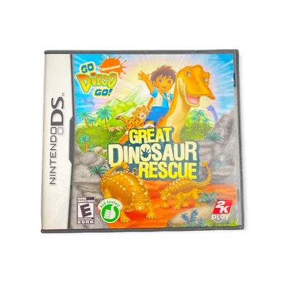 Go, Diego, Go! Great Dinosaur Rescue - Nintendo DS game Authentic NDS - Image 1 of 4