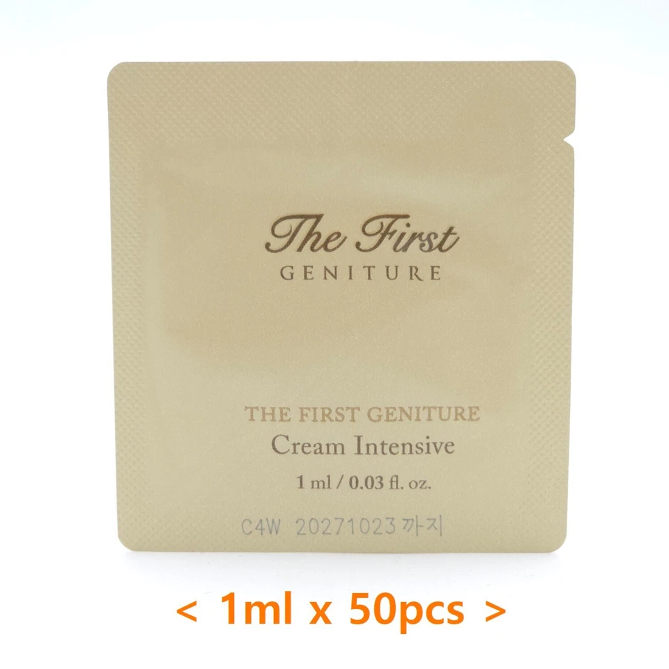Crema intensiva O HUI The First Geniture 1 ml x 50 piezas antiarrugas K-Beauty - Imagen 1 de 4