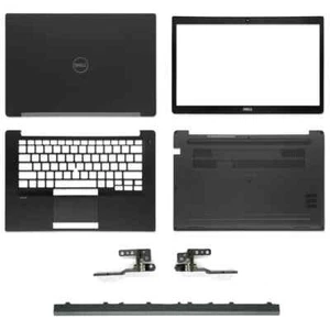 For Dell Latitude E7480 LCD Back Cover/Bezel/Hinge/Palmrest/Bottom Case NO Touch - Picture 1 of 38