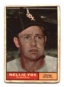 1961 Topps  # 30 Nellie Fox
