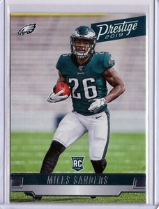 MILES SANDERS Eagles 2019 NFL Panini PRESTIGE ROOKIE #258