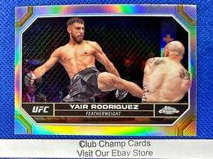 2024 #197 Yair Rodriguez Topps rifrattore UFC cromato - Foto 1 di 2