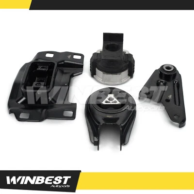 4x Motor e Conjunto de Montagem Trans Fit 2004-2009 Mazda 3, 2.0L/ 2.3L (Sem Turbo) - Imagem 1 de 4