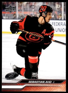 2023-24 Upper Deck Series 1 Sebastian Aho #30