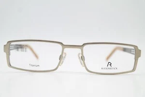 Brille Rodenstock R 4825 Titanium Gold Eckig Brillengestell eyeglasses Neu - Bild 1 von 6