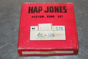 NEW Honda CL175 CL-175 Hap Jones Piston Ring Set 0.75 NOS 02418 - Imagen 1 de 3