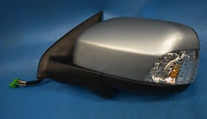 2007-2014 VOLVO XC90 SILVER LH DRIVER SIDE DOOR MIRROR CAMERA POWER FOLDING OEM - Picture 1 of 10