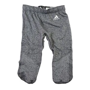 Adidas Primeknit A1 Football Pants Men's 3XL (XL Actual 30"-36") Gray No Pads  - Picture 1 of 12