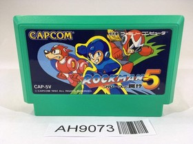 AH9073 Rockman 5 Megaman NES Famicom Japan