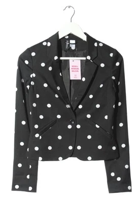 H&M Blazer court Dames Blazer T EU 32 noir-blanc élégant - Photo 1/4